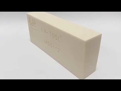 Panneau de résine polyuréthane couleur beige, densité 1.0, dureté 75-78D