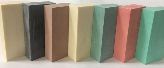 Panneau d'outillage de polyuréthane de l'olive 1.40g/Cm3 pour usiner le modèle convexe concave And Fixture